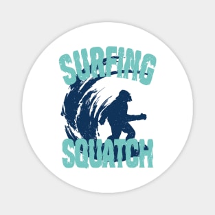 Surfing Squatch Magnet